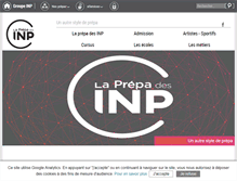 Tablet Screenshot of la-prepa-des-inp.fr